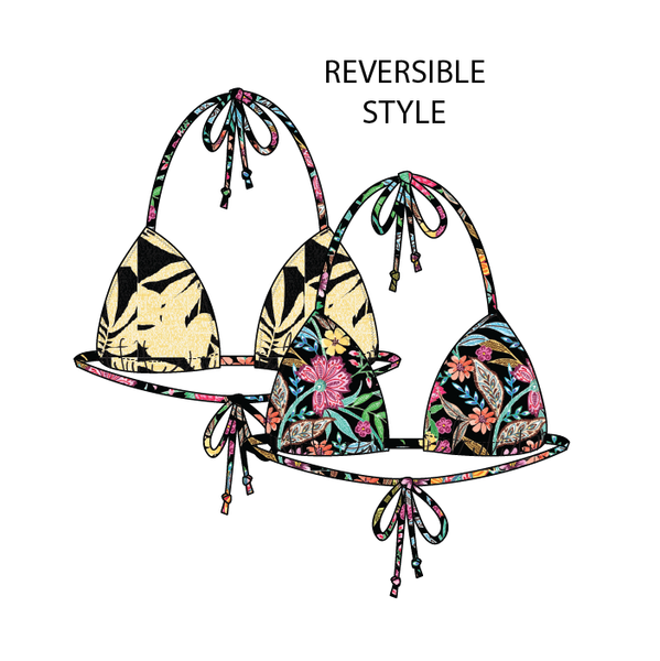 Swim, Reversible Bikini Top