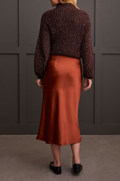 Skirt, Marsala Midi