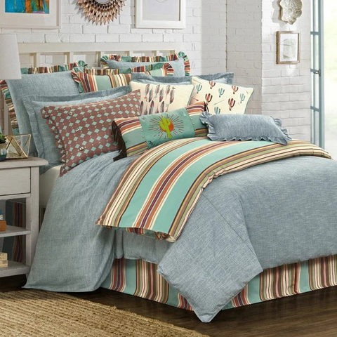 Home, Chambray Comforter Set