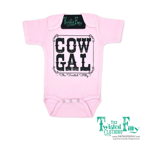 Pink CowGal Onesie