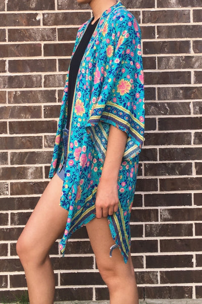 Viscose Floral Kimono