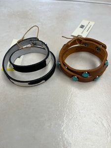 Double Leather Wrap
