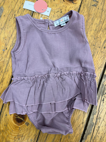 Clare Ruffle Bubble Romper