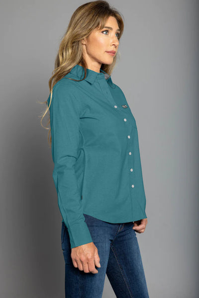 Women's Kimes Linville-Blue Shirt