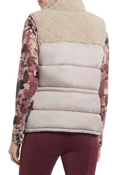Natural Quilted Vest