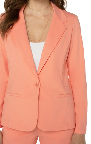 Cantaloupe Fitted Blazer